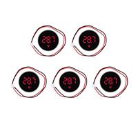 Piccolo Misuratore Di Schermo Elettrico Con Display A LED 3 Cifre ABS Tester Elettrico Semplice Installazione Per Moto Polarità Inverse Moto Protezione Voltmetro