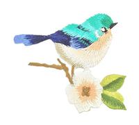 Piccolo modello di uccello ricamo patch applicare applique per abiti confezione con 1 elegante e popolare design professionale