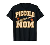 Piccolo Mom Flauto Suonatrice Madre Maglietta