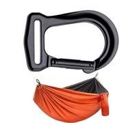 Piccolo moschettone, clip a moschettone, piccolo moschettone a molla Quick Connect, aletta in lega di zinco, multiuso, alta qualità, portatile, per chisking, zaino in spalla