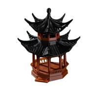 Piccolo ornamento del padiglione Mini padiglione statua Decorativo padiglione