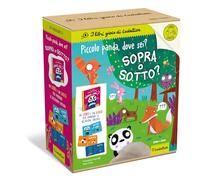 Piccolo Panda, dove sei? Sopra o sotto? Ediz. a colori. Con gioco di associazione logica