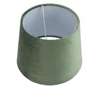 Piccolo Paralume In Tessuto Ovale Paralume Decorativo E27 E14 Doppio Uso Conico Paralume Coprilampada Lampada Accessorio (OD Verde)