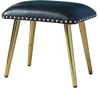 Piccolo poggiapiedi rettangolare in pelle PU per divano sedia e letto a soppalco sedile imbottito versatile sotto tavolo e camera da letto soluzione elegante per la casa.