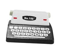 Piccolo porta biglietti da visita, espositore per biglietti da visita, organizer a forma di stampante, robusto e compatto, espositore per biglietti da visita