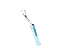 Piccolo portachiavi da snowboard leggero in acrilico portachiavi organizer accessorio per gli appassionati di sci zaini per studenti ciondolo portachiavi in acrilico snowboard