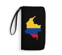 Piccolo Portafoglio Flag Map Of Colombia Pochette Elegante Porta Monete Stampato Clutch Piccolo Borsa Per Madre, Bambini, Insegnante