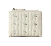 Piccolo portafoglio per ragazza bella borsa portamonete fiore borsa corta cerniere portamonete portafoglio moda cambio pratico pratico custodia corta per carte bel fiore piccolo per tutti i giorni
