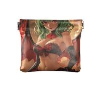Piccolo portamonete da donna in pelle sexy Anime Girl Little Devil Portafoglio Fancy Organizzazione Sacchetti per Donna Ragazza