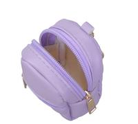Piccolo portamonete e supporto multifunzionale portachiavi portamonete progettato per comodità e conservazione alla moda portafoglio leggero, Viola, Bellezza di massa