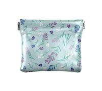 Piccolo portamonete floreale rosa per le donne Squeeze Change borsa portamonete sacchetti, Piccolo Rosa Floreale, 4.3" x 3.7", Spremere