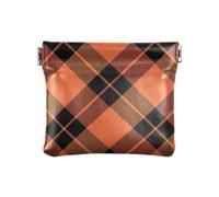Piccolo portamonete in pelle unisex da viaggio mini portamonete tasca portamonete impermeabile, motivo scozzese scozzese di Halloween, Motivo scozzese scozzese di Halloween, 1 Size, Accessorio da