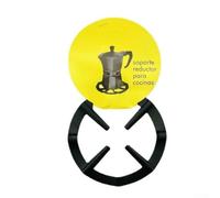 Piccolo Pot Stand 130mm per Campeggio Stufa Esterna (1) | Ferro inossidabile 304, resistente alla ruggine, elevata tolleranza al calore, finitura nera o argento, uso di lunga durata