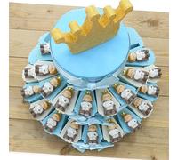 Piccolo Principe Con Corona Statuina Torta Bomboniere per Prima Comunione e Battesimo (Torta Bomboniere da (35))