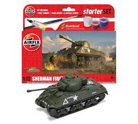 Airfix A55003 Sherman Firefly Set Starter Inc.Disegni / Spazzola/Colla 1:72