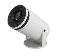 Piccolo Proiettore, 1080P 5G WiFi Bluetooth 1G più il Telefono 8G Senza Fili lo Stesso Schermo, Proiettore Portatile per la Casa All'aperto (EU)