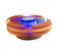 Piccolo radiatore del dispositivo di raffreddamento dell'aria del CPU Per LGA 775 1150 1155 1156 o 1366 2011 Buon dissipatore di calore di radiazione di alluminio