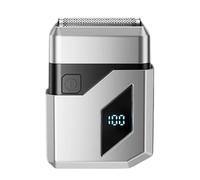 Piccolo rasoio elettrico multiuso Strumento di rimozione dei capelli ricaricabile efficiente Trimmer per barba portatile per gli uomini Uso di viaggio Rasoio elettrico da viaggio impermeabile per gli