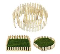 Piccolo Recinzione Miniatura, Mini Recinzione Decorativa, Mini Recinzione Per Giardino, per Decorazione Cottage, DIY Modello di Giardino Dell'edificio