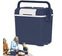 Piccolo refrigeratore rigido da viaggio, compatto, capacità 7 litri, leggero, portatile, contenitore versatile per bevande, bevande, cibo, frutta e verdura