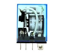 Piccolo relè intermedio 2 aperto 2 chiuso 8 pin 10 A con luce DC12V DC24V LY2N-J(LY2N-J DC24V base)