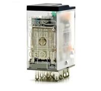 Piccolo relè intermedio elettromagnetico economico, 4 set, 14 pin, 3A AC230V con base RXM4LB2P7(RXM4LB2P7 AC230 base)