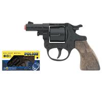 Piccolo revolver metallico della polizia