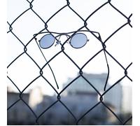 Piccolo Rotondo Gotico Vittoriano Steampunk Sole Argento/Grigio Lenti - Emmett