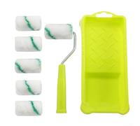 Piccolo rullo in schiuma per pittura, 5 cm, ad alta densità, per mini rullo con vassoio per stampaggio, riparazione, scheggiature, acqua o colori ad olio (C)