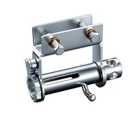 Piccolo senza saldatura, stringicinghia in acciaio, design compatto e portatile, con meccanismo di bloccaggio di sicurezza per legare in modo sicuro i morsetti