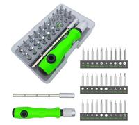Piccolo set di cacciaviti 32 in 1 Mini cacciaviti di precisione magnetici Punte Torx Phillips Esagonali Kit di utensili manuali for riparazioni