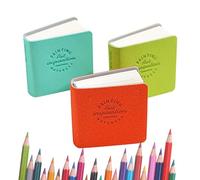 Piccolo Set Di Taccuino Da Schizzo | Ordini Di Disegno Compatte A 3 Pacchetti - 48 Pagine Ciascuna, 2 × 2 Pollici Di Schizzo Notebook Per La Registrazione Di Viaggi, Scuola, Burea