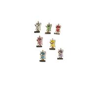 Piccolo sette Arcangeli con Cristal Mini Statue Set Angelo Figure Protezione Settimanale