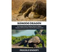 Piccolo Snoopy Komodo DragonKomodo Dragon (Tascabile)
