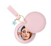 Piccolo specchio da viaggio | Leggero rotondo - Specchio da viaggio compatto per cosmetici | Adatto per uomini, donne, uso quotidiano, all'aperto, vacanze, in e, cosmetici e bellezza