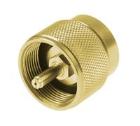 Piccolo strumento di conversione del gas rapido e strumento di montaggio per attività all'aperto Adattatore di conversione del gas del cilindro della lega di alluminio