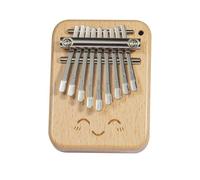 Piccolo strumento Kalimba portatile a 9 tasti in acciaio per campeggio escursionismo musica viaggio giocattolo musicale