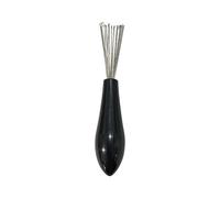 Piccolo strumento manuale districante pettine e spazzola per capelli Cleaner colore casuale rimozione dei capelli con manico uso domestico salone