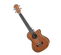 Piccolo Strumento Per Chitarra A Quattro Corde Con Superficie Opaca Per Ukulele Cutaway Con Corpo In Mogano Da 23/26 Pollici Ukulele Kit (Color : 26 inch)