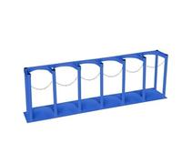 Piccolo supporto for bombole di ossigeno da 4/5 litri, supporto for bombole di ossigeno in acciaio for ospedali, laboratori, case, CDC(114x20x39cm/44.9x7.9x15.4in)