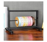 Piccolo Supporto per Nastri Artigianali, Supporto da Tavolo in Metallo per Nastri in Chiffon, Supporto per Nastri in Vinile/Nastro colorato, espositore per Nastri da Reg, 1 Tier-41X19.5X24cm