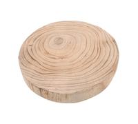 Piccolo Supporto per Piante in Legno Beige, Vassoio Rustico Versatile | Espositore in Legno per Uso Interno, Facile Montaggio e Stoccaggio, per Vaso, Candela, Spugna, Bagno, Cucina, Flower Vase