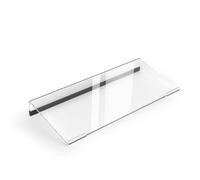 Piccolo supporto per tastiera in acrilico, 30 x 13 cm, supporto per tastiera da tavolo per tastiera a 78 tasti, alzata per tastiera in acrilico, supporto per tastiera per Mini, Apple Magic Keyboard