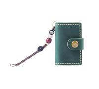 Piccolo taccuino tascabile in pelle, 6,1 x 4,9 cm, ricaricabile, 64 pagine, senza righe, per scrivere e fare schizzi