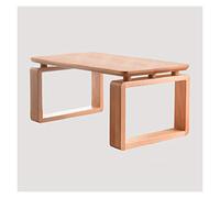 Piccolo tavolino da caffè in legno per la casa tavolino moderno minimalista tavolino tavolino giapponese basso per soggiorno, balcone tavolo da cocktail (colore: legno di tronco, dimensioni: 70,1 cm W