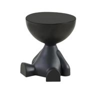 Piccolo tavolino da caffè in plastica, design creativo con cartoni animati, tavolo versatile per casa, mobili da soggiorno, tavolino a testa piatta