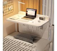 Piccolo tavolo pieghevole in legno da parete, piccolo tavolo pieghevole da parete, tavolo pieghevole da parete, salvaspazio, per uffici, camere da letto, sale studio, ristoranti.