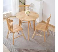 Piccolo tavolo rotondo per ufficio, vendite, sala pausa, caffè o sala da pranzo, tavolo da riunione per 2-4 persone, scrivania compatta multiuso per piccoli spazi