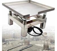 Piccolo Tavolo Vibrante In Cemento Tavolo calcestruzzo in acciaio inossidabile prove, rimozione efficiente di bolle e precipitati, il controllo di qualità dei materiali da costruzione