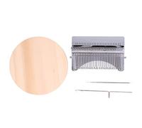 Piccolo Telaio per Tessitura Legno 14/28 Ganci Macchina per Rammendo Tipo Strumento per Tessitura Strumenti per Maglieria per Rammendare Vestiti, Riparare Fori, Fai da Te(28 Hook Holes)